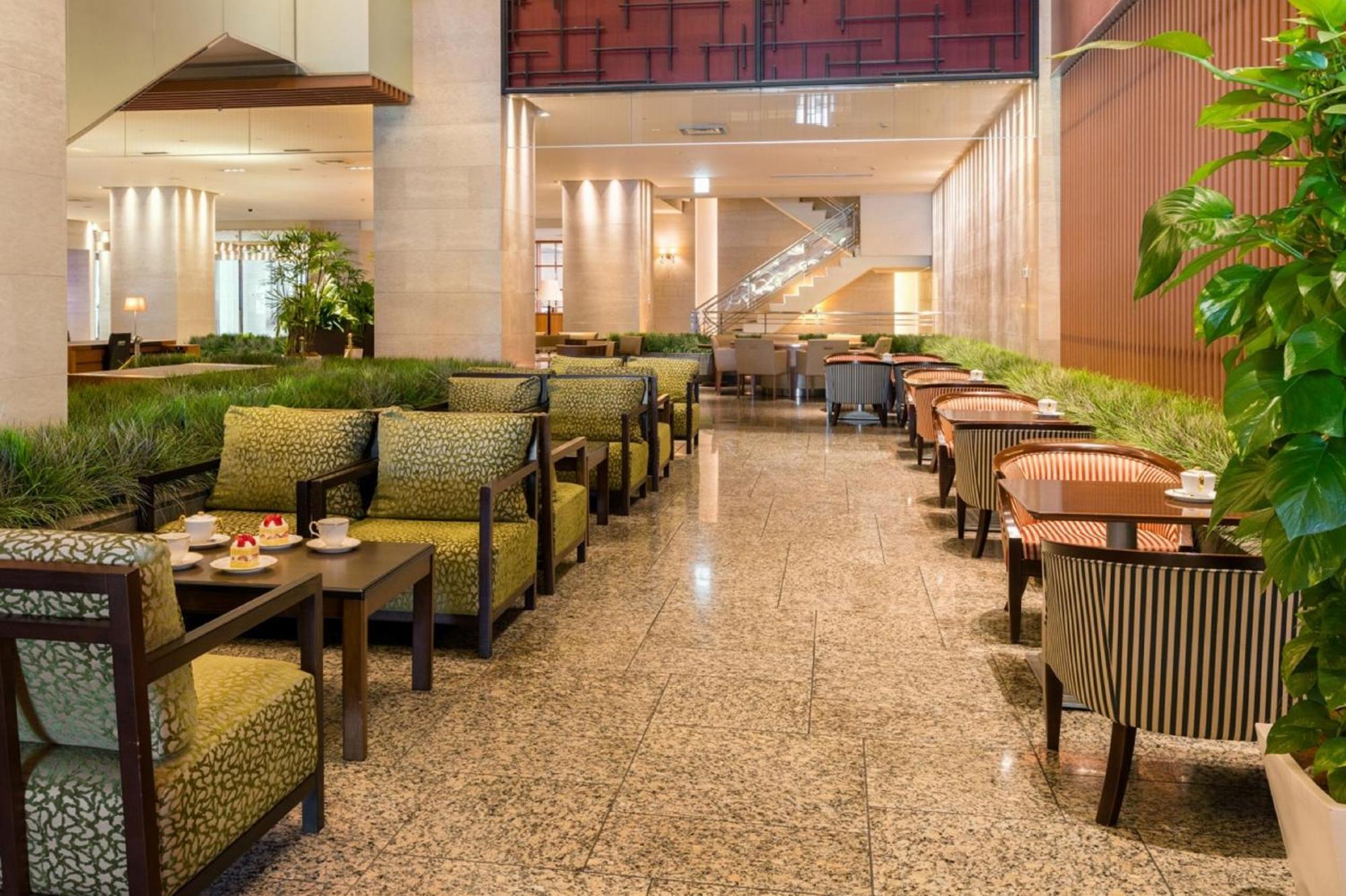 Hotel Associa Shizuoka Eksteriør billede The lobby lounge